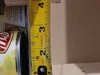 2022-03-21 10.13.53  Special column for Dole Pineapple Chunks.  This can is wider in diameter than others, so it needs a 4&#34; gap between the bottom of the Front Can Guide and the &#34;floor&#34; of the landing zone.